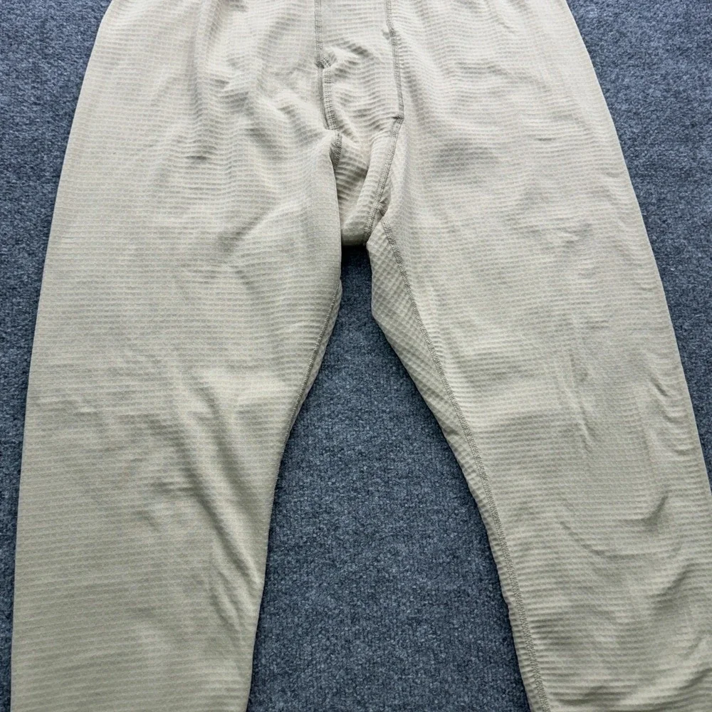 Peckham Gen III ECWCS Level 2 Thermal Drawers‎ Mens XL Sand Waffle Grid Military